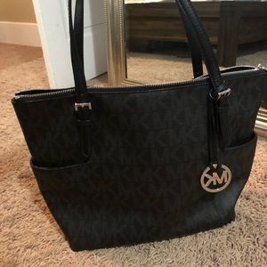 MK Black handbag- great condition